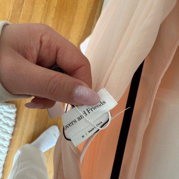 Revolve x Lovers and Friends Kylee Top in Blush - Picture 7 of 8